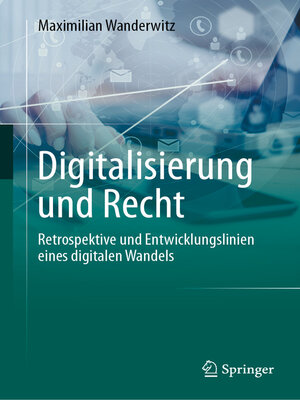 cover image of Digitalisierung und Recht